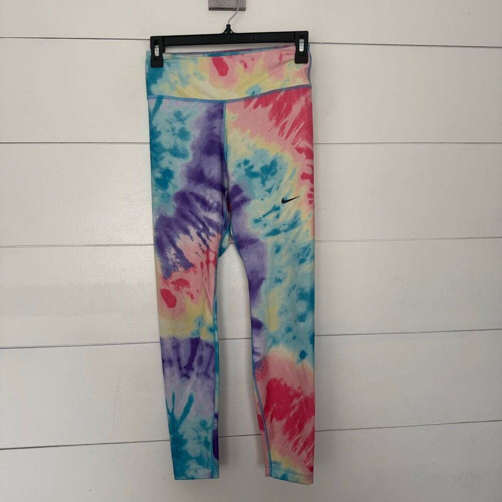 Nike Women’s Small Dri Fit Tie Dye Pants Athletic Athleisure Sporty